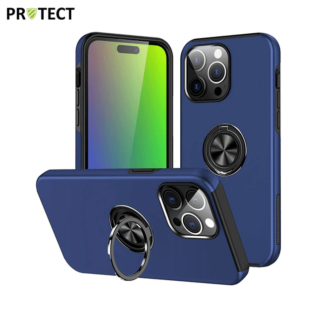 Coque PROTECT iPhone 15 Pro Max & iPhone 15 Pro – Bleu