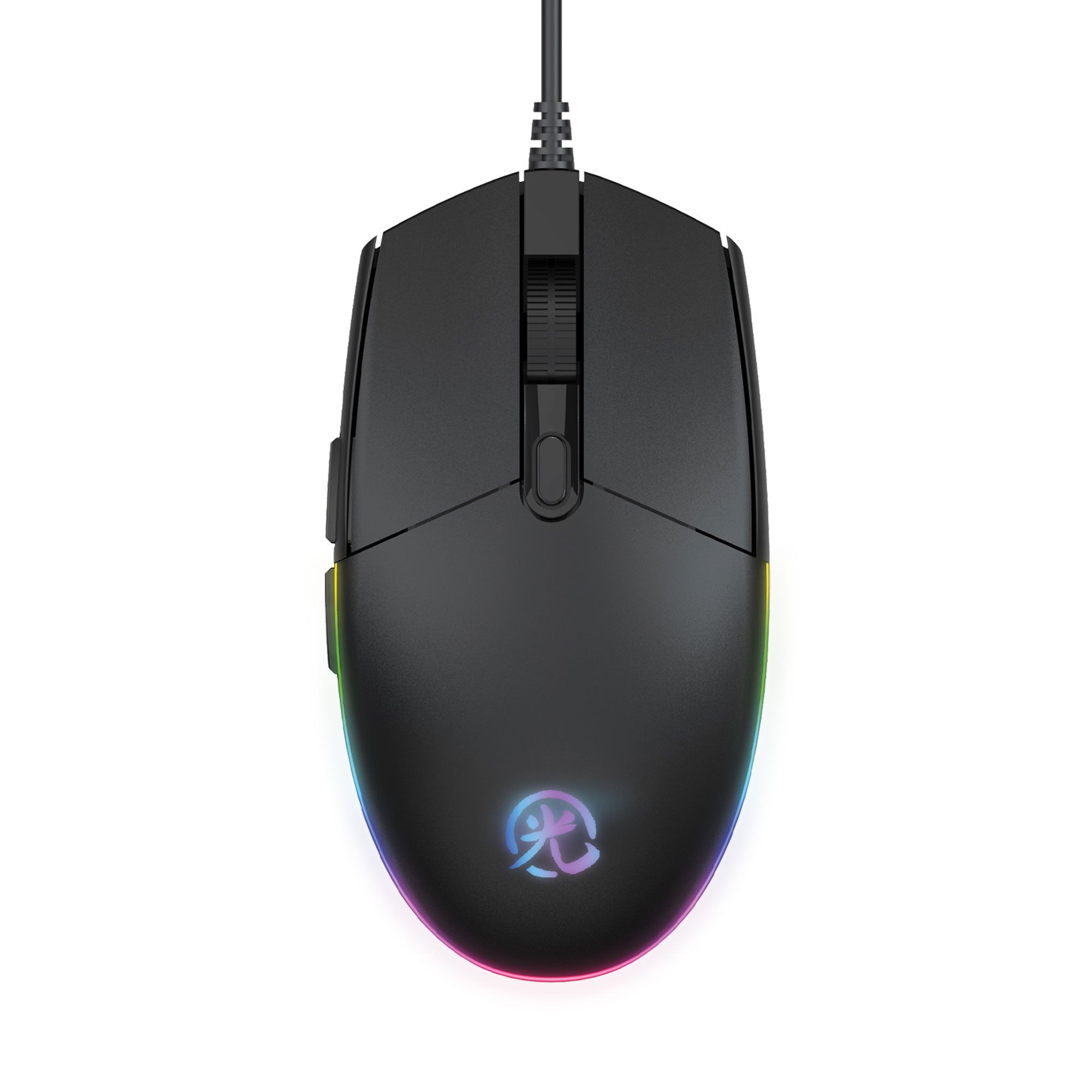 Pack 4en1 HIKARI RGB – Clavier PC AZERTY + Souris + Tapis + Casque