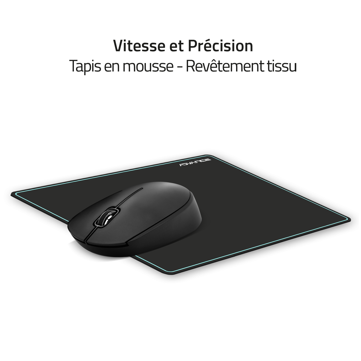 Pack Clavier + Souris Gamer Sans Fil AZERTY