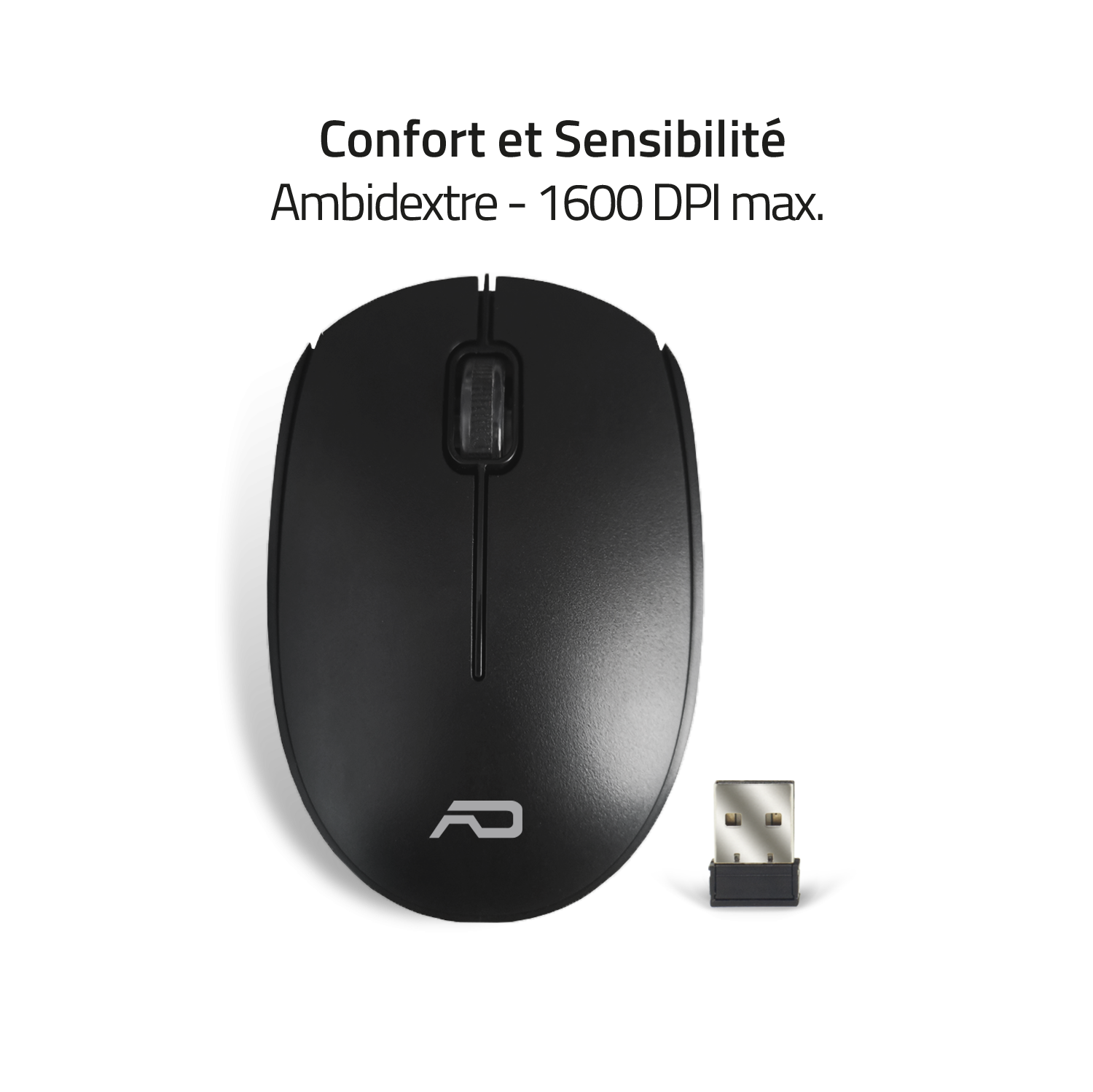 Pack Clavier + Souris Gamer Sans Fil AZERTY