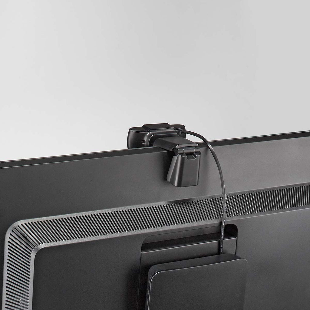 Webcam Full HD @30fps – Mise au Point Fixe, Microphone intégré – Noire